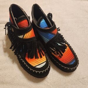 Tribal Fringe Booties